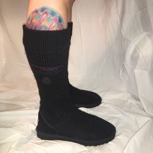 UGG high boots Size:8 black